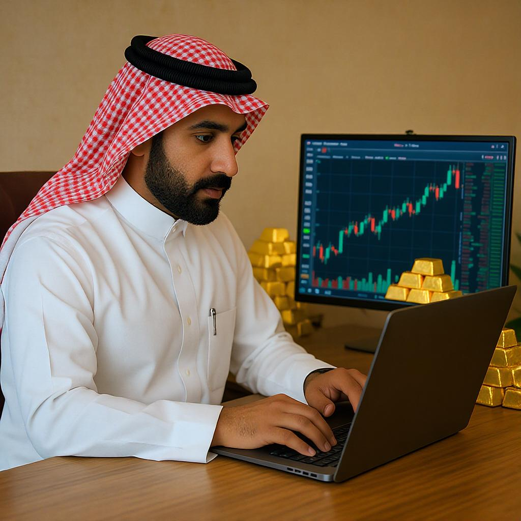 كيفية تداول الذهب في السعوديه
